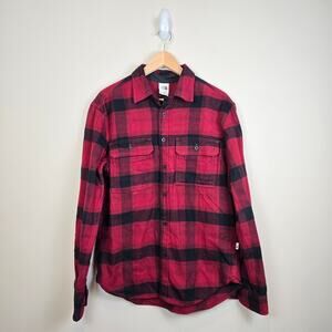 The North Face Mens Size S Arroyo Flannel Shirt Beetroot Plaid